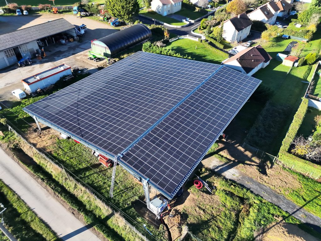 Installation revente agricole 305 kWc