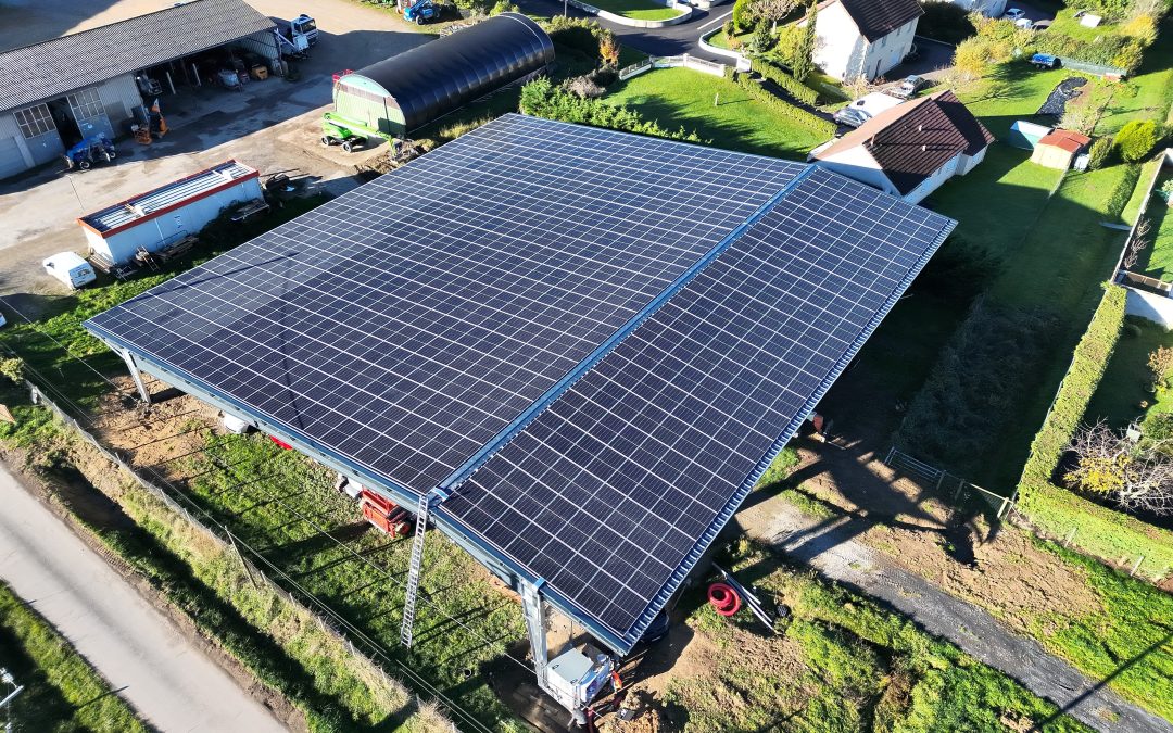 Installation revente agricole 305 kWc